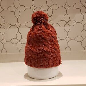TCM  Burnt Orange Beanie with Soft Fleece Lining